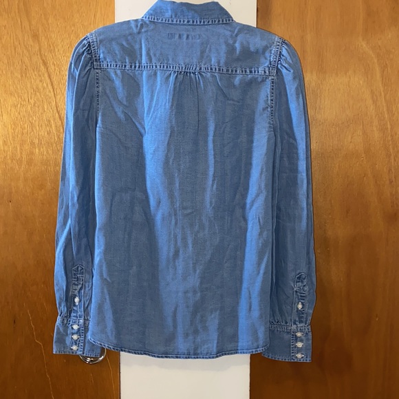 💙NWT Ralph Lauren Puffy Sleeved Blouse - Picture 4 of 6